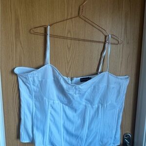 PrettyLittleThing White Camisole Top